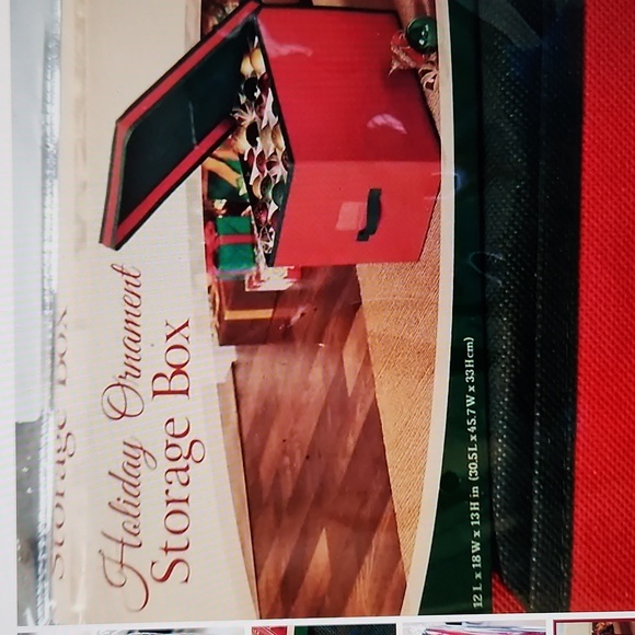 Holiday ornaments storage box - Picture 5 of 5